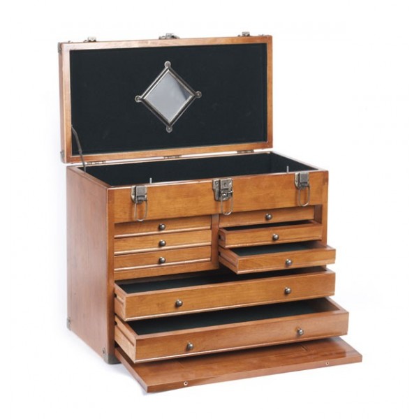 Wooden Tool Chest Wood Toolmakers' for Engineering Tools