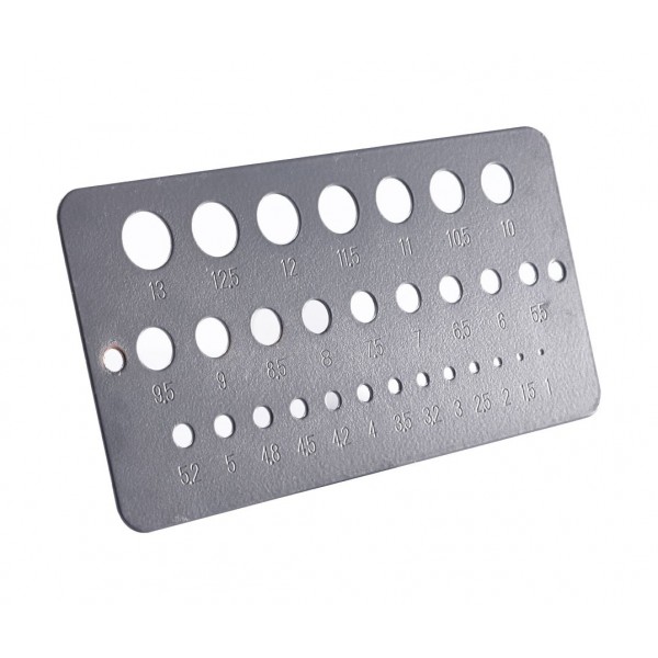 Drill Gauge Hardened Steel Drill Bit Gauges Imperial