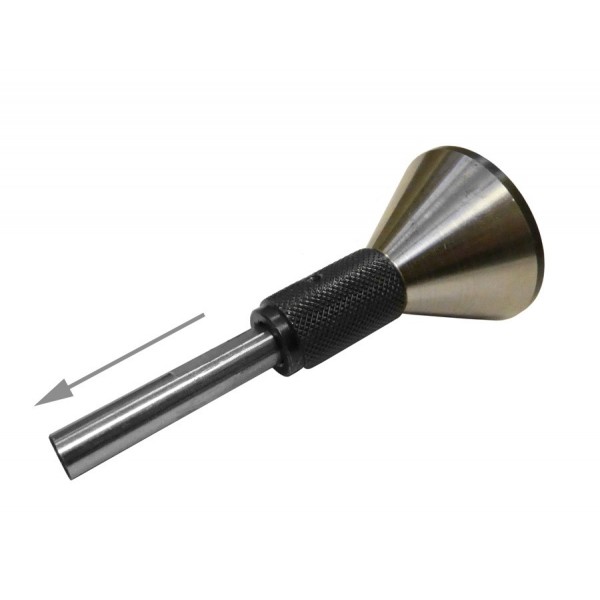 Bell Punch Tool for Centering Round Bar Stock on Lathes