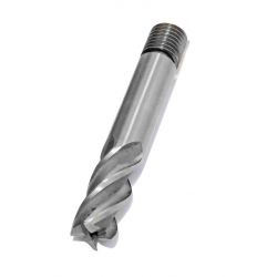 Milling Cutters - Threaded Shank Imperial HSS End Mills