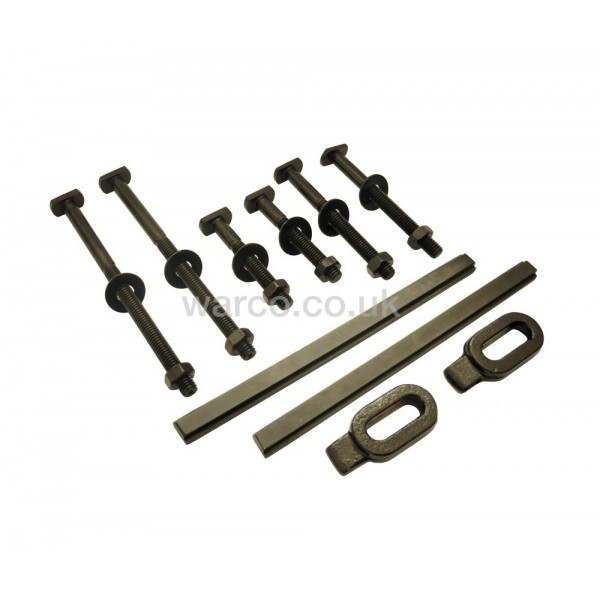 Myford Lathe Clamping Kit, Nuts & Clamps for ML7, Super 7 Lathes