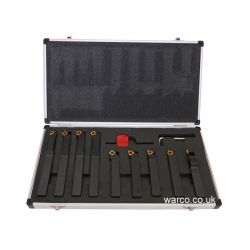 Indexable Lathe Tools - 9 Piece Set 16mm