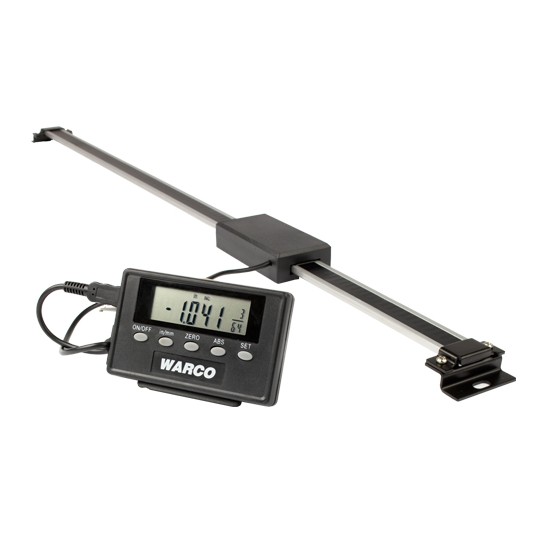 Digital Readout DRO Counter & Attached Scale