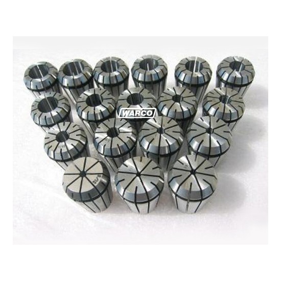 ER 40 Collets - 25 Piece Set