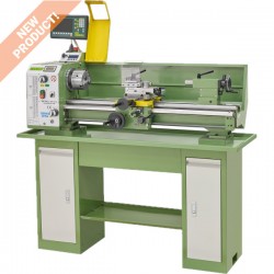 D250EL Electronic Leadscrew Lathe with DRO