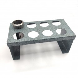 5C Collet Rack - 8 collet capacity