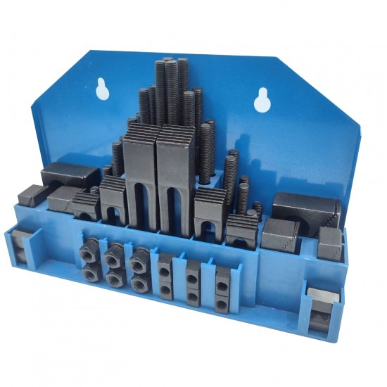 Clamping Kit for Small Milling Machines - 54 Piece