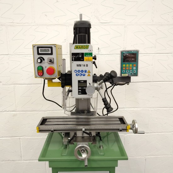 WM14B Belt Drive Mill with DRO (used)