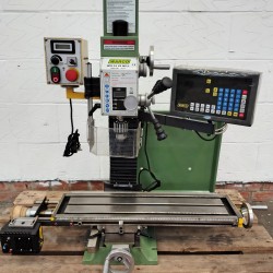 WM16 Milling Machine MT2 with 2 axis DRO and accesories (used)