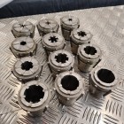 Burnerd KC15 Multisize Collet Chuck D1-4 and 12 Collets (used)