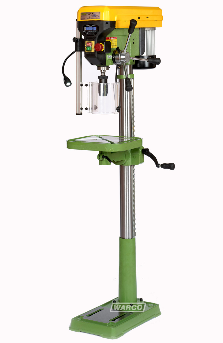 Warco 2FV Pillar Drill Variable Speed Floor Standing Drilling Machine